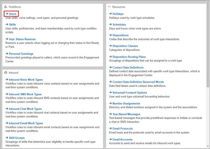 Alvaria Documentation - Accessing the Configuration Manager